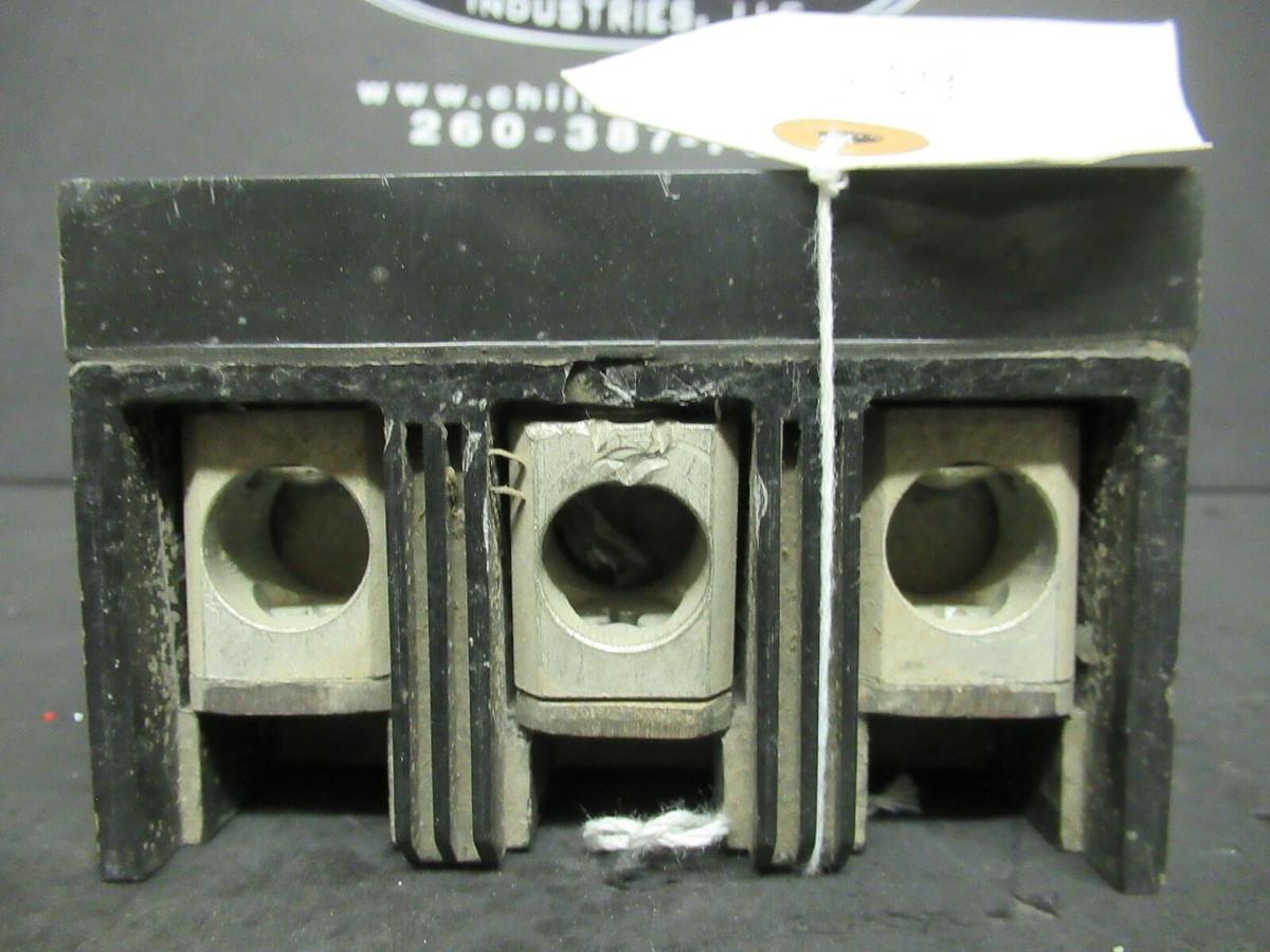 Used 225 AMP GE TQD BREAKER TQD32225 3 POLE 240 VAC