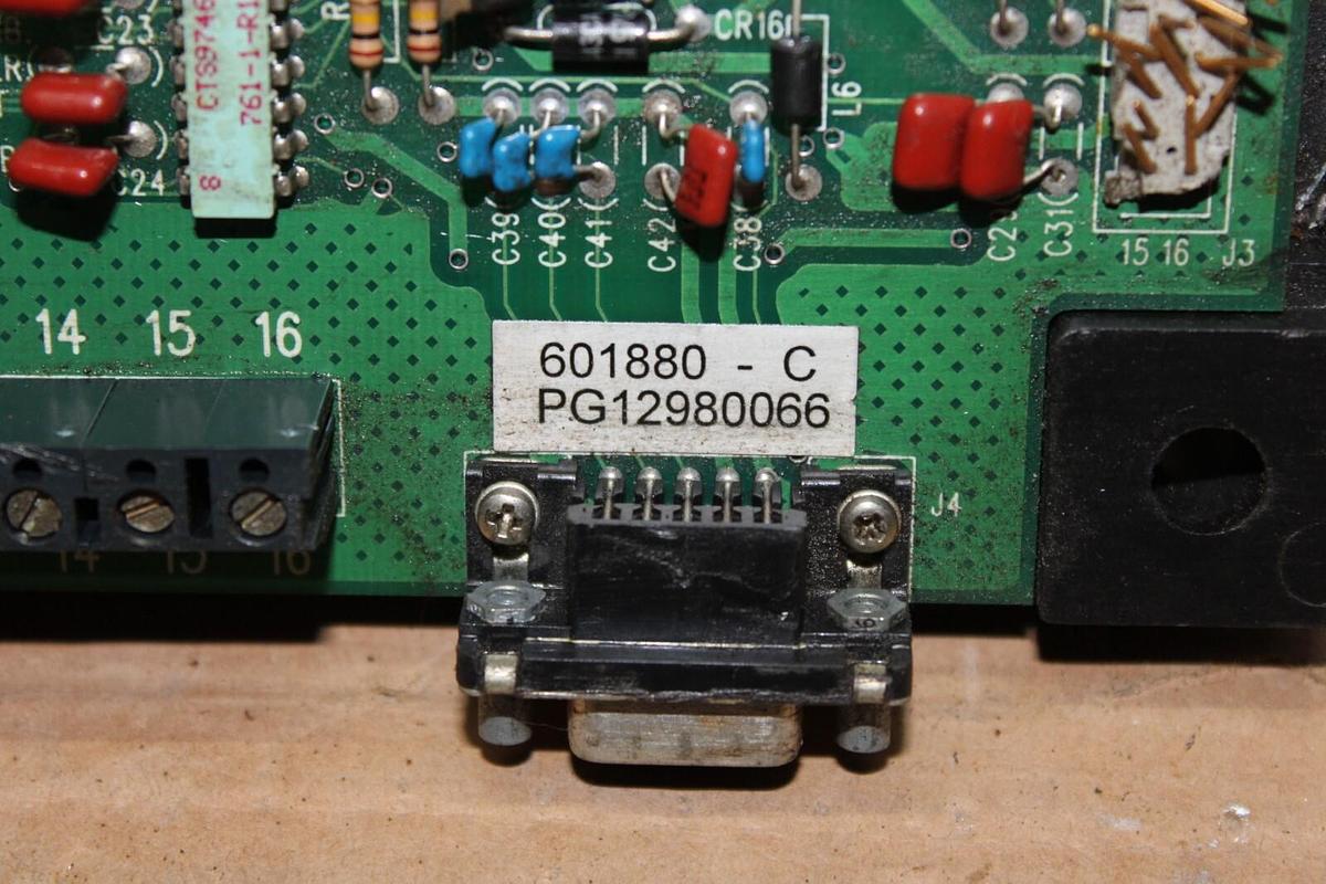 Used ASCO TRANSFER SWITCH CIRCUIT BOARD 601879-F 601880-C **WARRANTY INCLUDED**