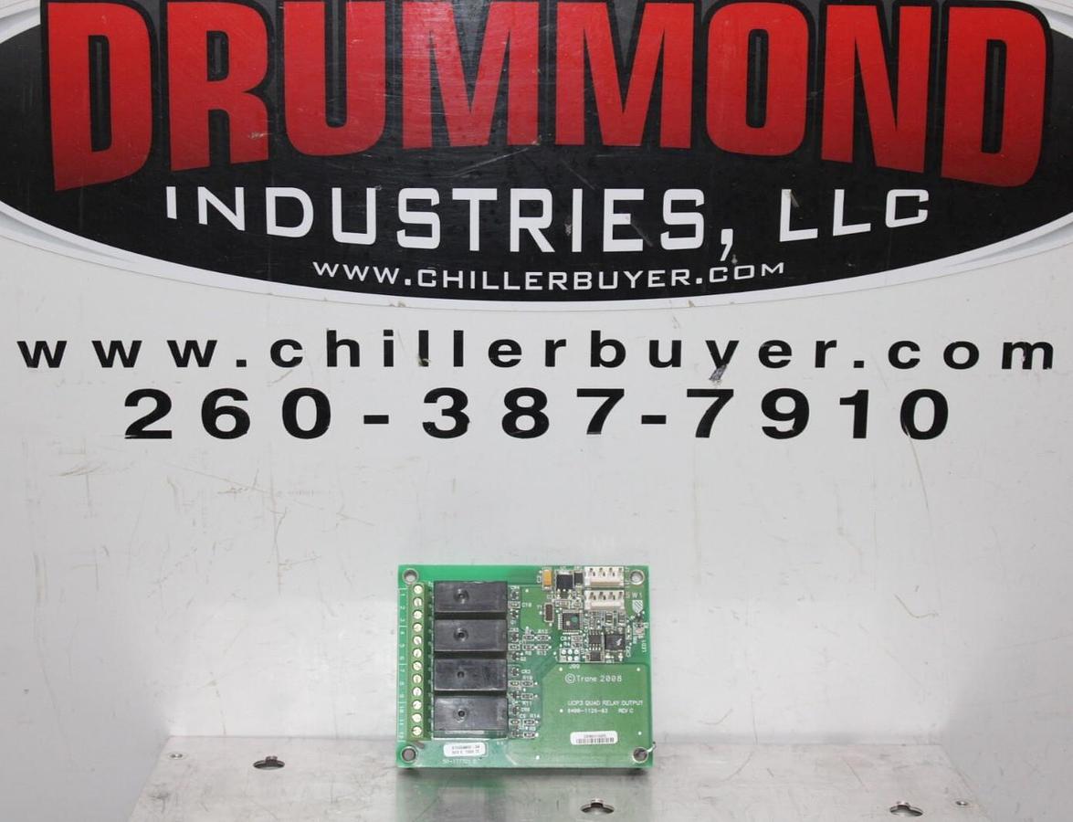 Used TRANE UCP3 QUAD RELAY OUTPUT 6400-1126-03 REV. C X13650806-04 REV. E *WARRANTY*