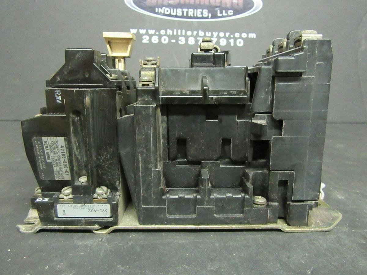 Used ALLEN BRADLEY STARTER 509-BOD SER. B 600 V 10 HP NEMA: 1 W/ 42185-800-01