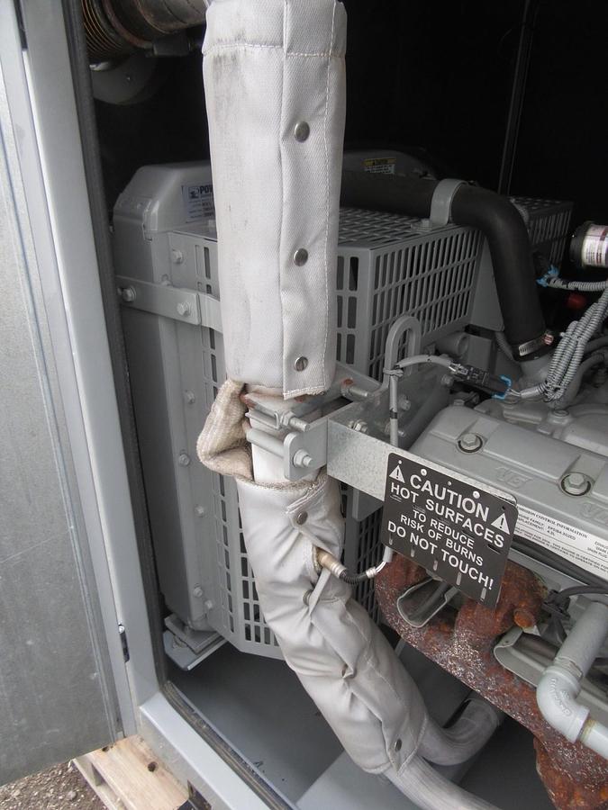 Used 30 KW GENERATOR MTU 4.3 NAT. GAS LP PROPANE 120/240 VOLT 1PH 231 HRS 40KW 2014