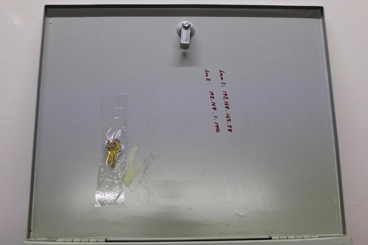 Used HOFFMAN TYPE 1 ENCLOSURE A2016AT1PP 20.5" X 16.5" X 7" W/ KEYS **WARRANTY**