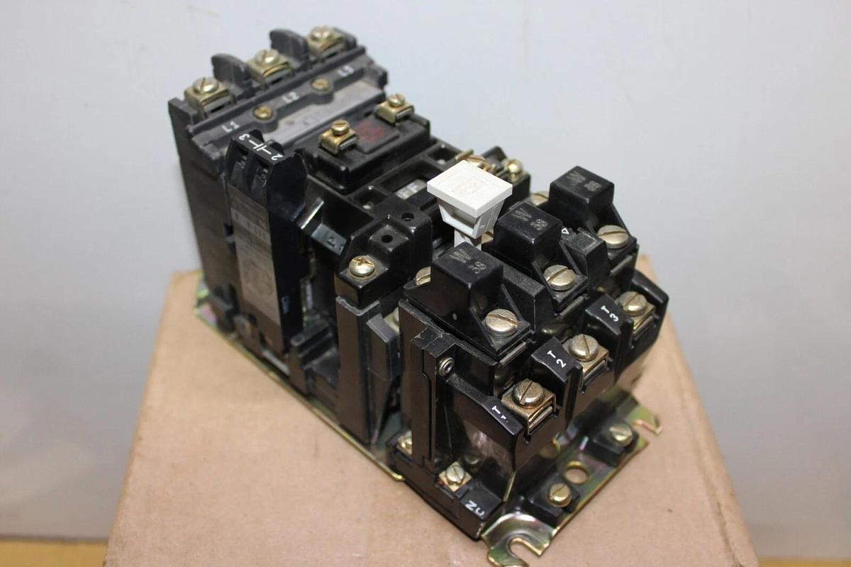 Used ALLEN BRADLEY STARTER 509-B0D SER. B SIZE 1 27 AMP 3-PHASE 600 VOLT COIL: 120V