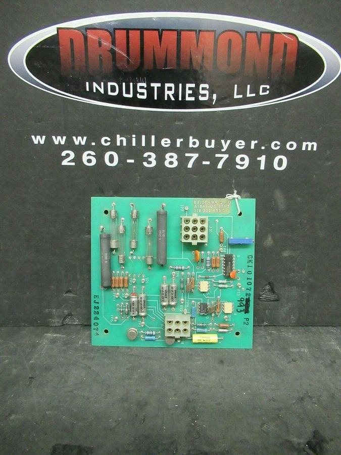 Used EXIDE DC SENS BOARD 118-302-455-C / 101072993-P2