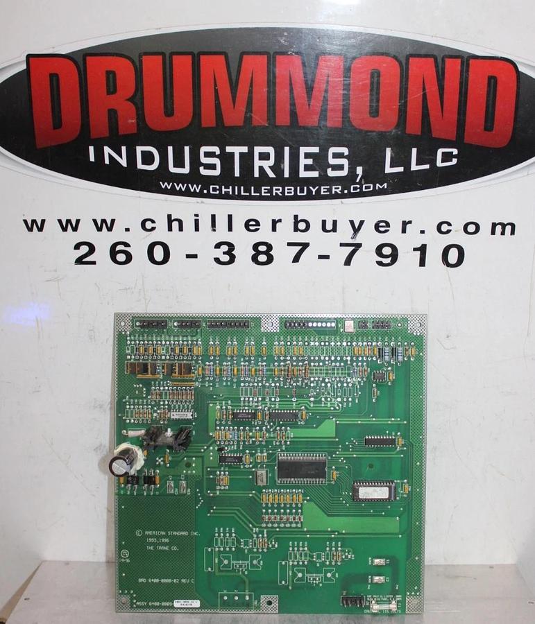 Used TRANE CIRCUIT BOARD FOR CHILLER MODULE 6400-0809-03 6400-0808-02 REV. C