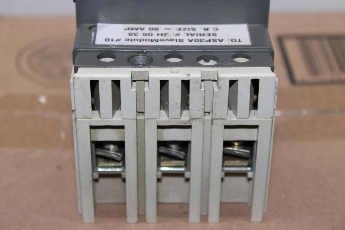 Used ABB CIRCUIT BREAKER TMAX T1N 80 AMP 600 VAC 3-POLE **WARRANTY INCLUDED**