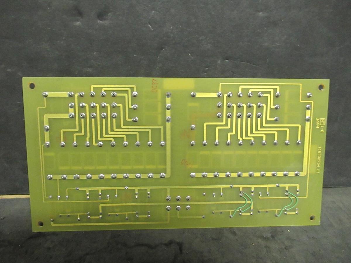 Used EXIDE 101072956 REV P3 POWER SUPPLY FAIL DETECTOR CIRCUIT BOARD 118302754 P1