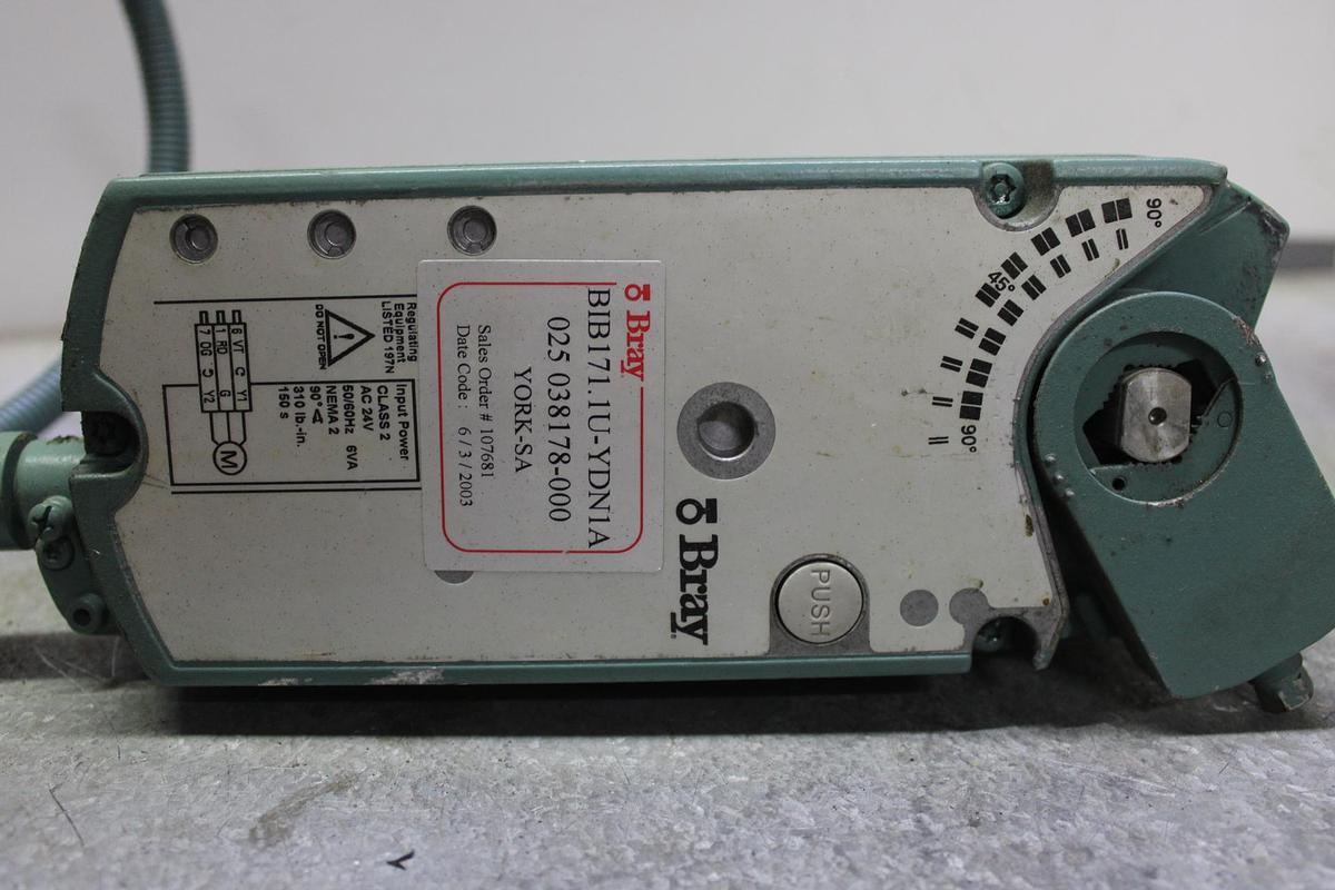 Used INVENSYS ACTUATOR MP-9710-160-0-2 120 VOLT 0.95 AMP 50 WATT