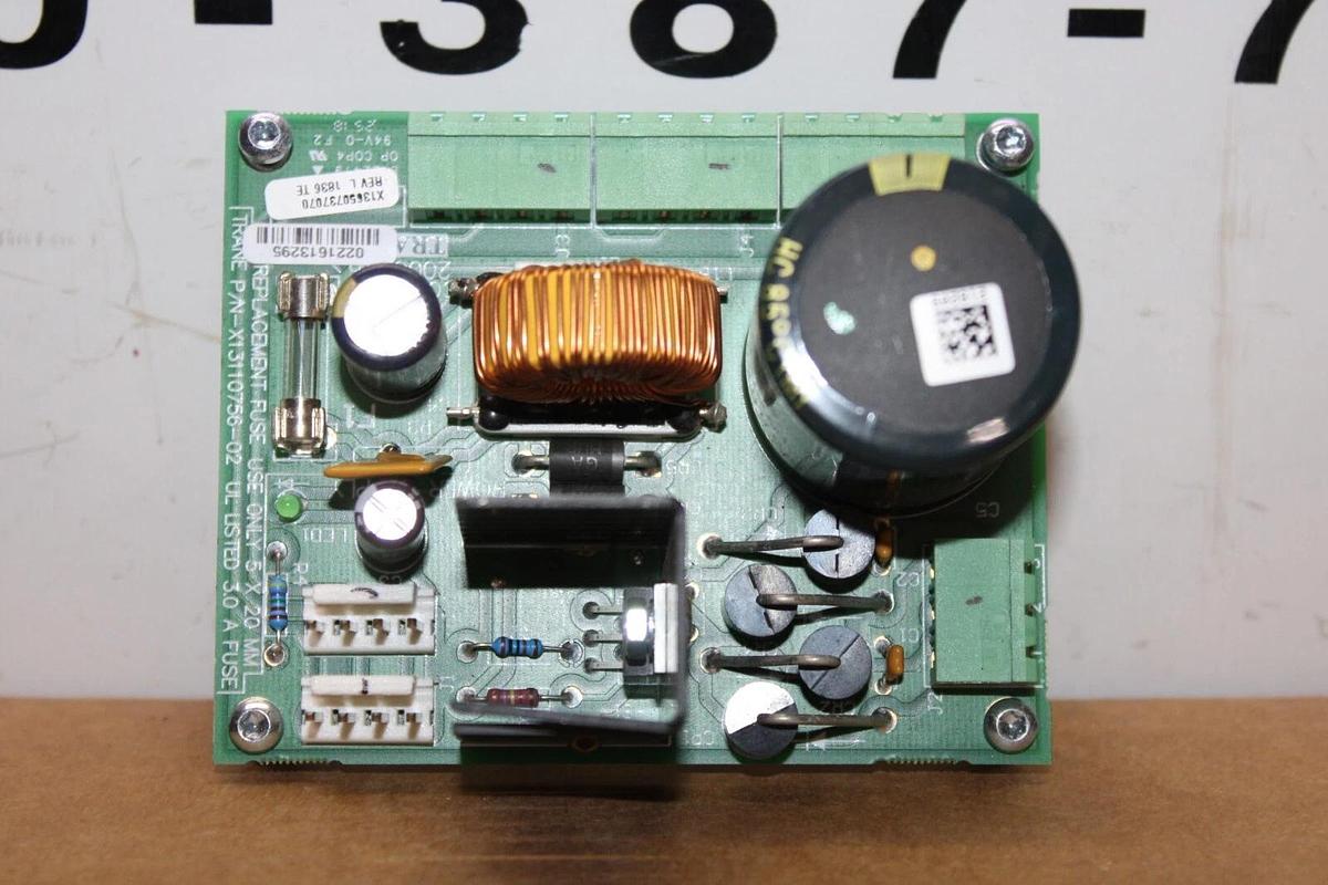 Used TRANE HVAC CONTROL CIRCUIT BOARD X13650737070 REV. L **WARRANTY**