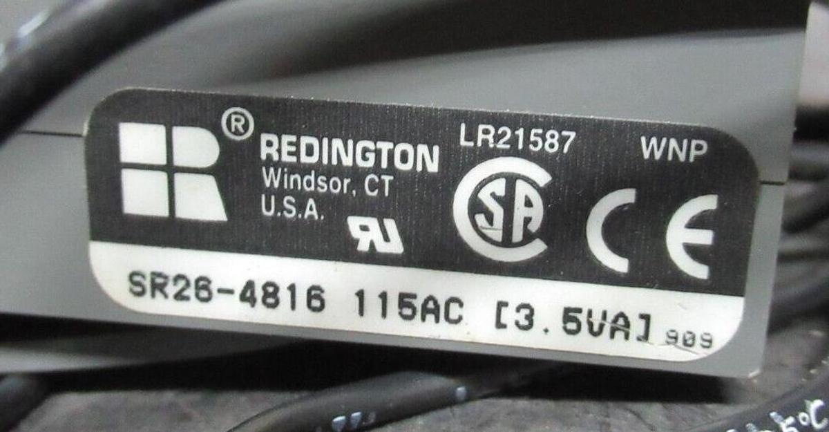 Used REDINGTON ELAPSED TIME INDICATOR SR26-4816 115 VAC 3.5 VA **WARRANTY INCLUDED**