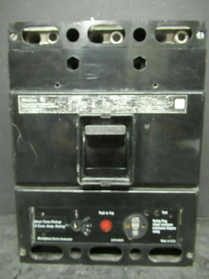 Used 600 AMP WESTINGHOUSE BREAKER LC3600F 600 VAC 3-POLE **WARRANTY INCLUDED!**