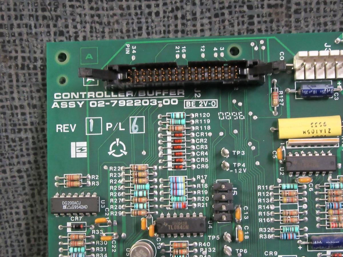 Used LIEBERT CONTROLLER / BUFFER ASSY 02-792203-00 REV 1 P/L 6 *WARRANTY INCLUDED*