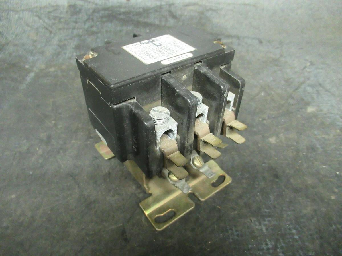 Used 50 AMP FURNAS CONTACTOR 42DE35AF154GC 600 VAC 3 POLE 63 AMP/RES **WARRANTY**