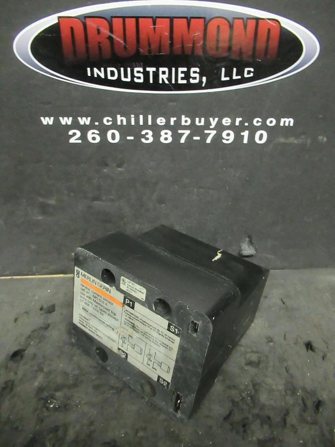 Used MERLIN GERIN NEUTRAL CURRENT SENSOR CT 685-518-A MASTERPACT TRIP 800 AMP 685518A