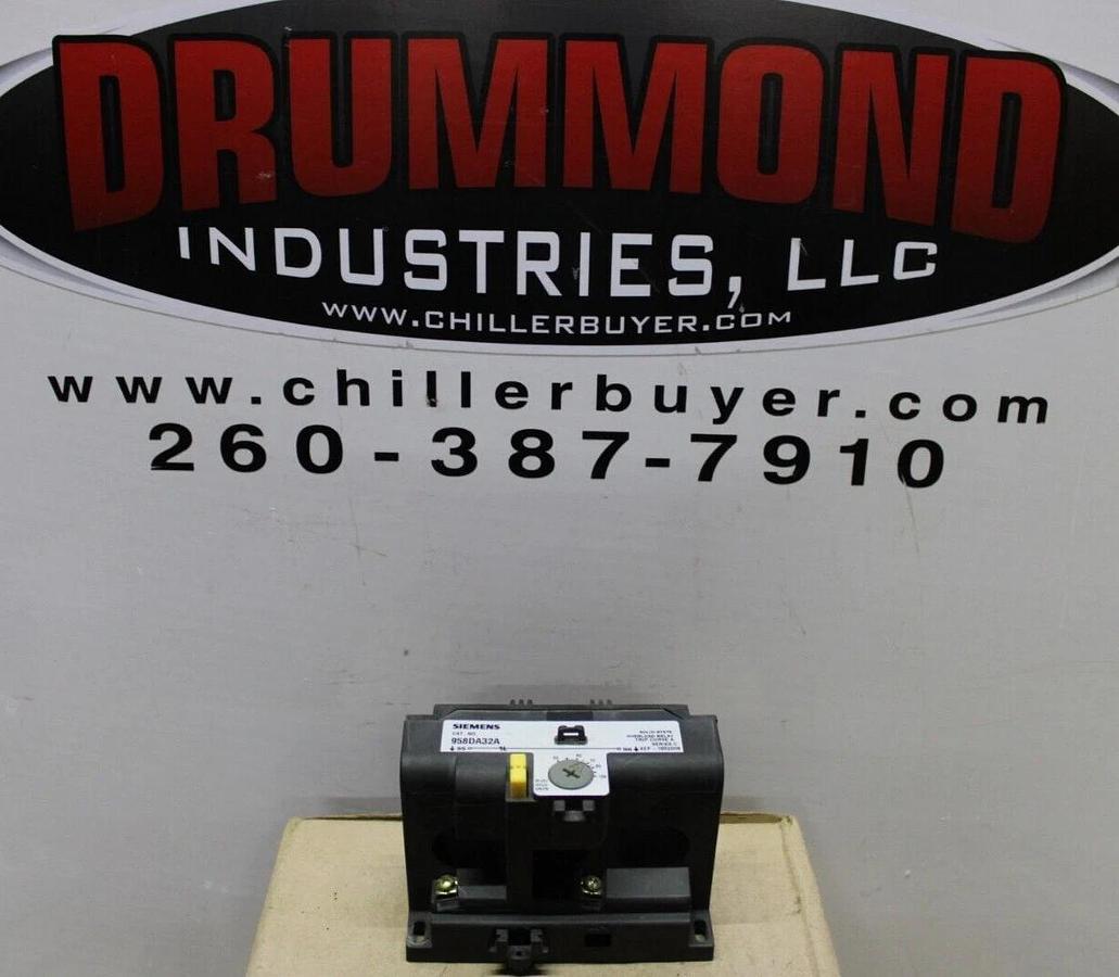 Used SIEMENS SOLID STATE OVERLOAD RELAY 958DA32A 50-100 AMP **WARRANTY**