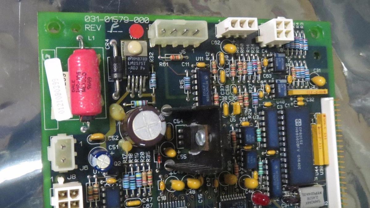 Used YORK VSD ADAPTIVE CAPACITY CIRCUIT BOARD MODEL/REVISION: 031-01579-000 REV F
