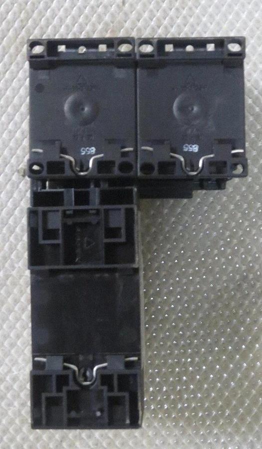 Used SIEMENS SIRIUS MOTOR START SET 1.4-2 AMP # 3RV1011-1BA15 W/ 3RT1016-1BB42 X 2