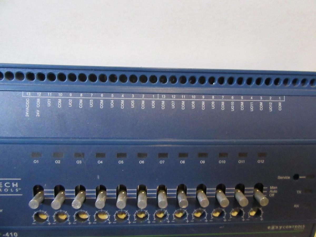Used DISTECH CONTROLS ECP-410 EASY CONTROLS PROGRAMMABLE CONTROLLER 2008W45 LONMARK