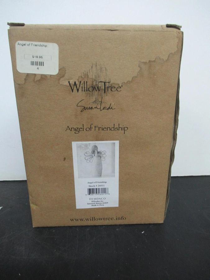 WILLOW TREE "ANGEL OF FRIENDSHIP" SUSAN LORDI FIGURINE DEMDACO STOCK# 26011