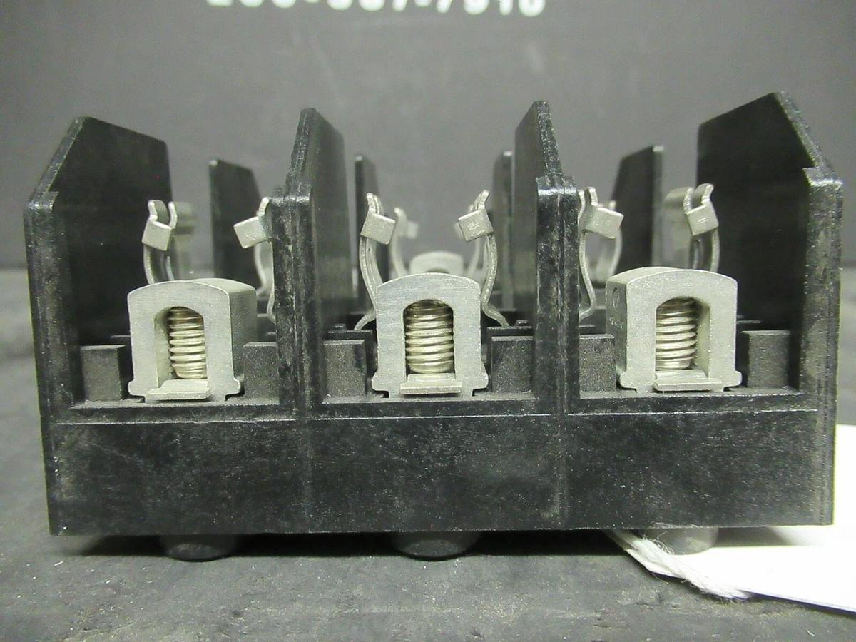 Used LITTELFUSE FUSE HOLDER LJ60030-3C FOR 30 AMP 600 V FUSES **WARRANTY**