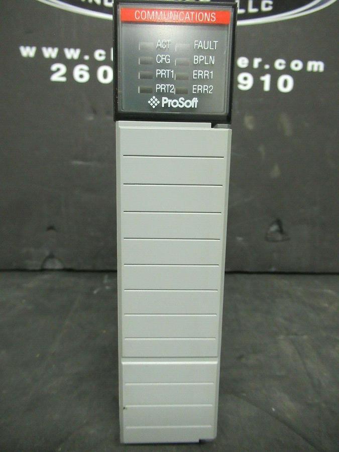 Used (RED) ALLEN BRADLEY SLC 500 DH485/RS232C INTERFACE MODULE 1747-KE SER. C FRN. 4