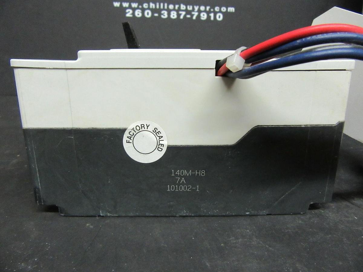 Used 7 AMP ALLEN BRADLEY BREAKER 140M-H8P-B70 3 POLE 480 VAC **WARRANTY INCLUDED**
