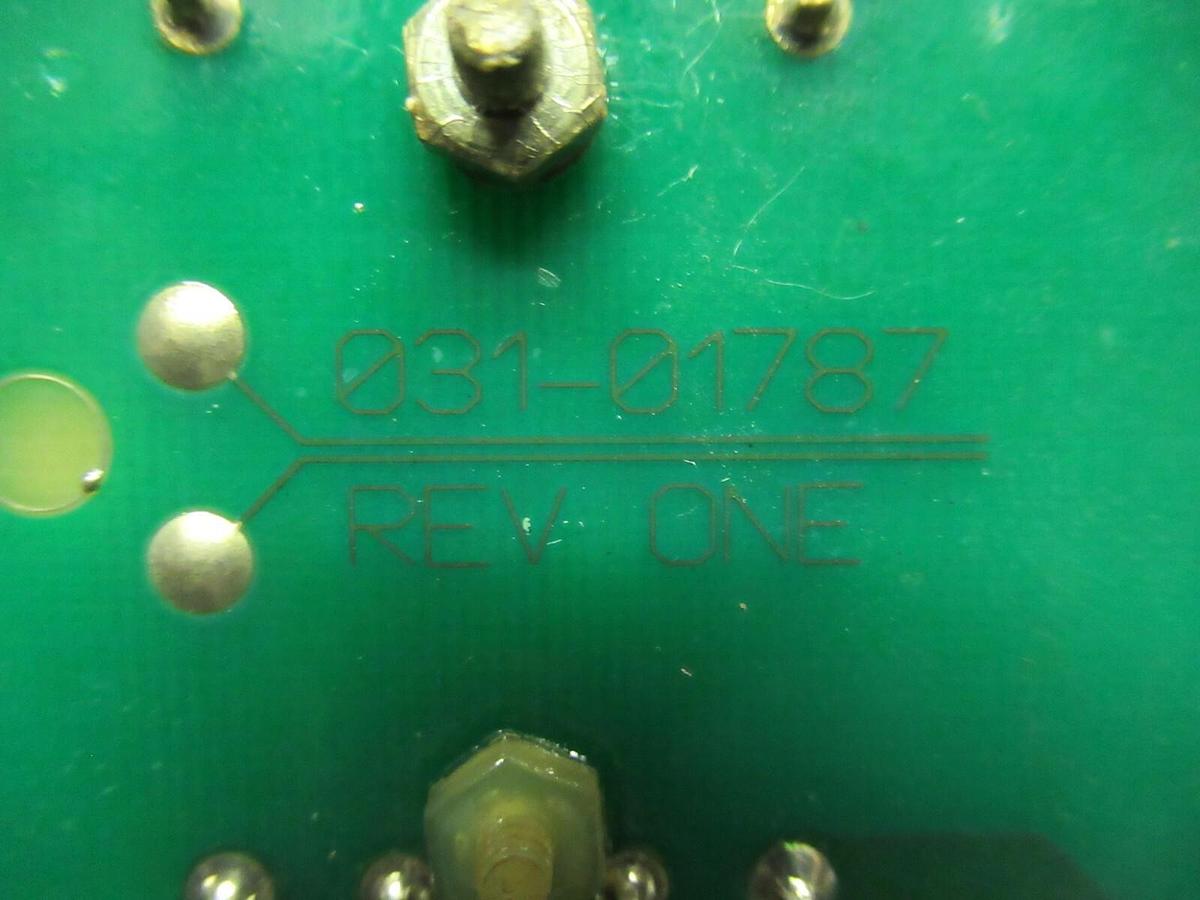 Used YORK VFD/VSD RECTIFIER CONTROL BOARD 031-01787-000 REV. A