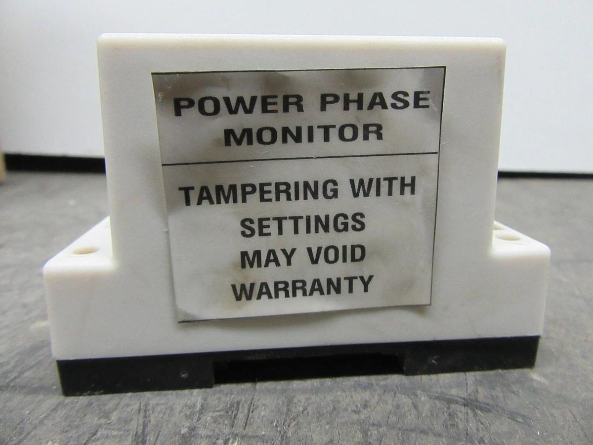 Used SYMCOM MOTOR SAVER MODEL 460 THREE PHASE MOTOR PROTECTOR 480 VAC