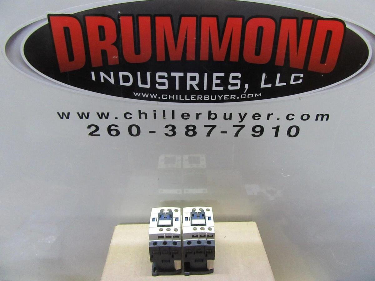 Used LOT OF 2 TELEMECANIQUE CONTACTOR LC1-D09 600 VOLT 25 AMP 7.5 HP