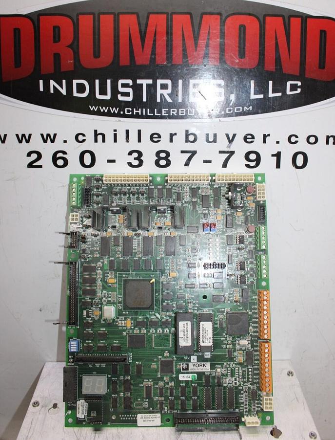 Used YORK HVAC CHILLER CONTROL CIRCUIT BOARD 031-02430-001 REV. K **WARRANTY**