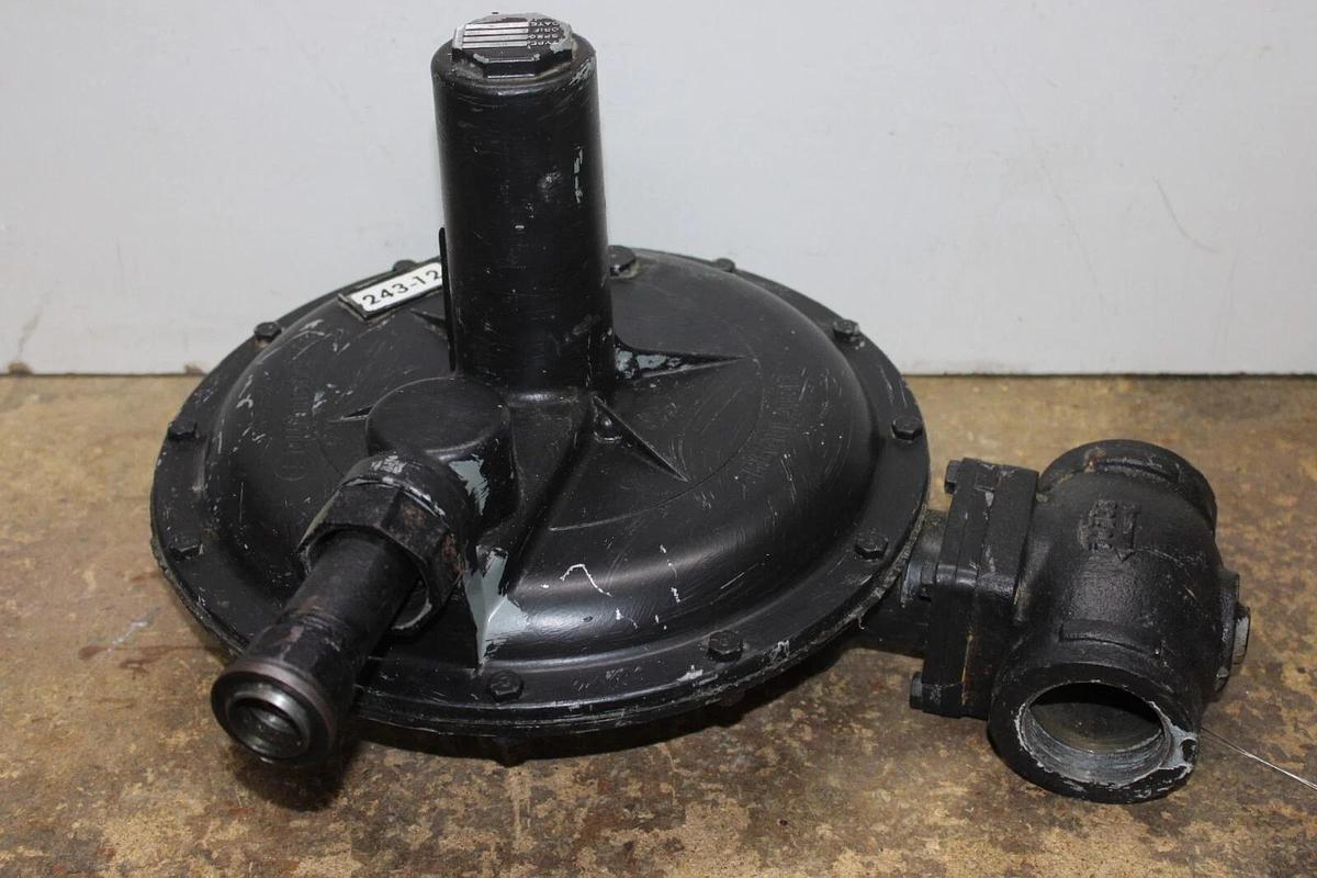Used EQUIMETER IRV GAS REGULATOR 243-12 6-14" INLET: 2.25" **WARRANTY**