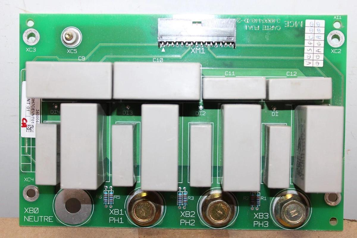 Used MGE CARTE FUAI 3400044900 500H080H7CEVNT01 **WARRANTY INCLUDED**