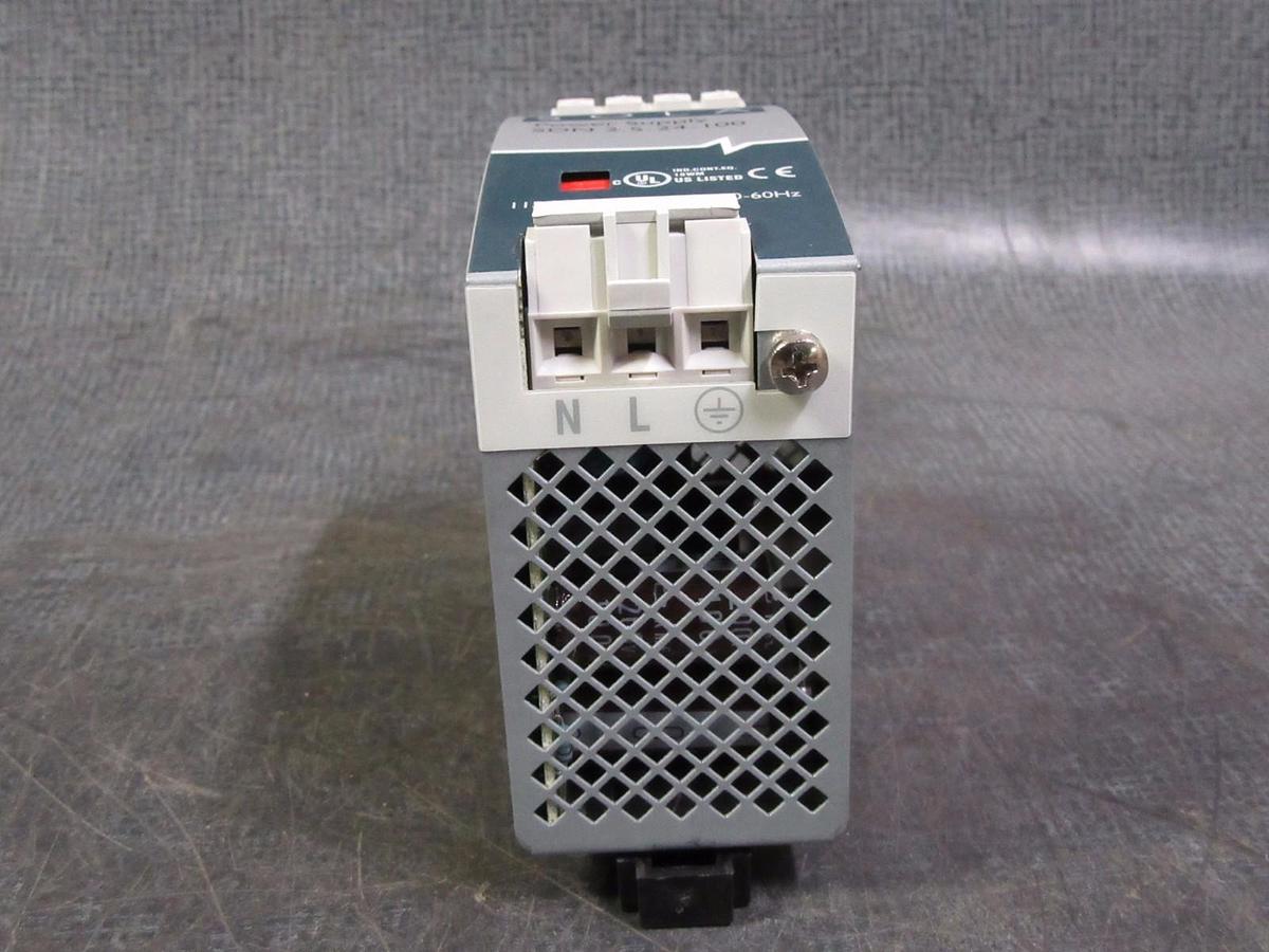 Used SOLA POWER SUPPLY 115/230 VAC IN 24 VDC 2.5 AMP  MODEL: SDN2.5-24-100