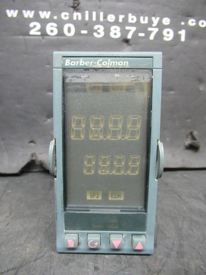 Used BARBER COLMAN PRECISION TEMPERATURE CONTROLLER 2208/NS/VH 240 VAC 10 WATT