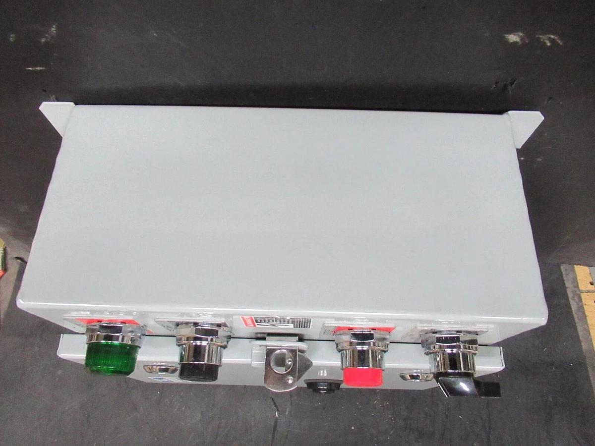 EATON COMBINATION STARTER ECN0718CBA NEMA: 12 W/ AN16DN0 27 AMP NEMA SIZE 1