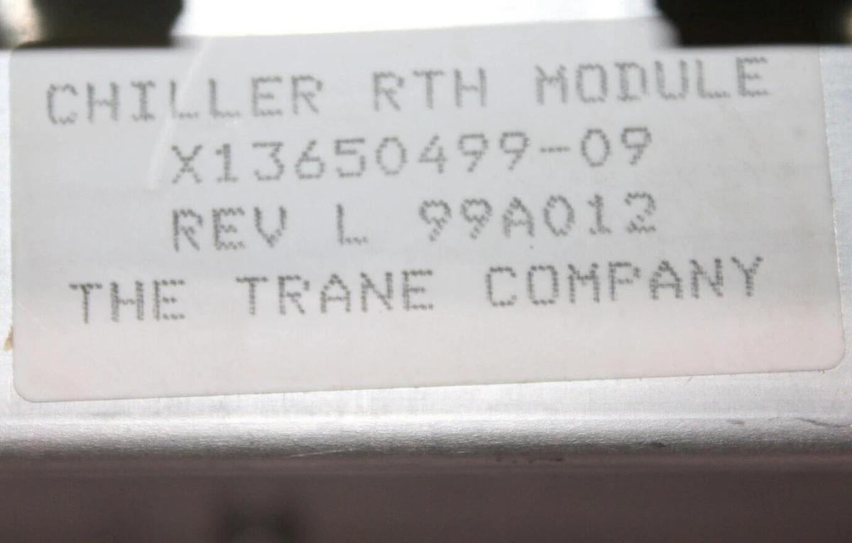 Used TRANE CHILLER RTH MODULE X13650499-09 REV. L **WARRANTY INCLUDED**