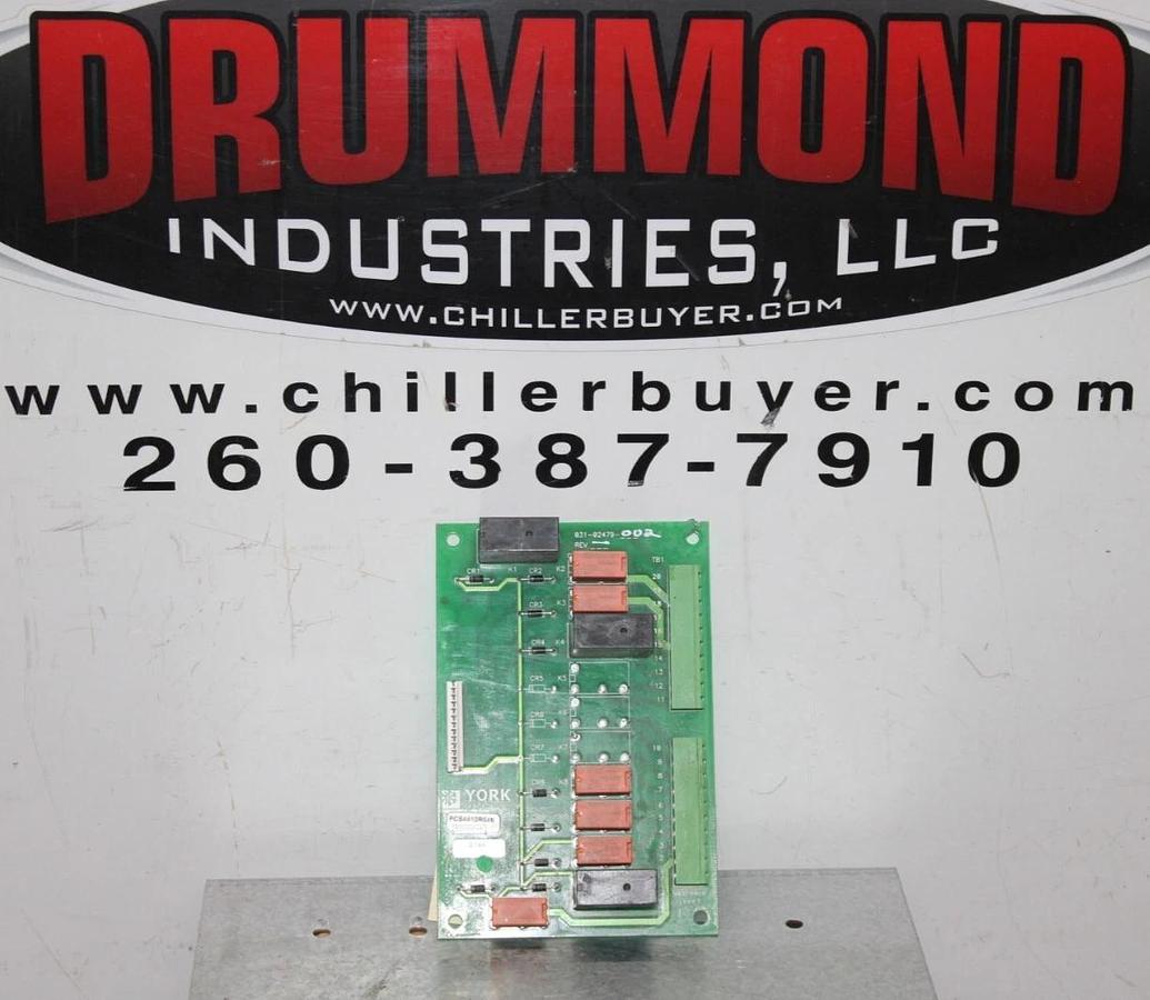 Used YORK RELAY CIRCUIT BOARD 031-02479-002 **WARRANTY INCLUDED**