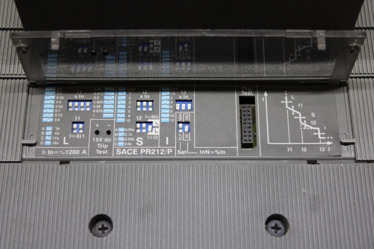 Used ABB CIRCUIT BREAKER SACE S7H 1200 AMP 600 VOLT 3-POLE SACE S7