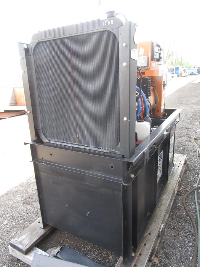 Used 30 KW DIESEL GENERATOR GENERAC 120/240 VOLT SINGLE PHASE 569 HOURS VIDEO WE SHIP