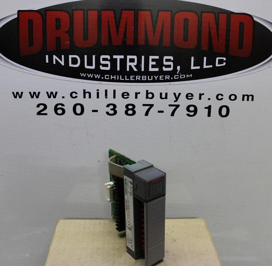 Used ALLEN BRADLEY SLC-500 OUTPUT MODULE 1746-OA16 SER. D  **WARRANTY**