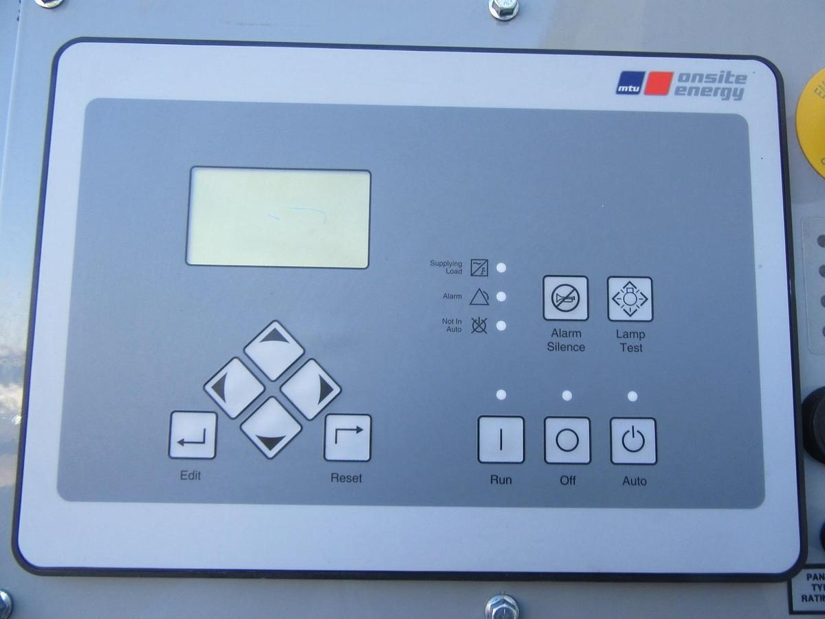 Used 30KW DIESEL GENERATOR MTU 120/240 VOLT 4024 JOHN DEERE 391 HRS SINGLE PH VIDEO