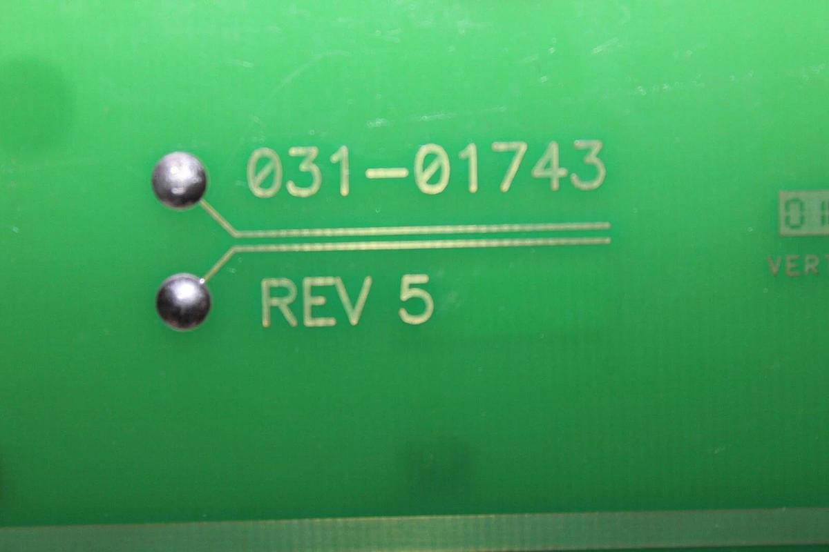 Used YORK HVAC CHILLER INPUT/OUTPUT CIRCUIT BOARD 031-01743-001 REV. 2 **WARRANTY**