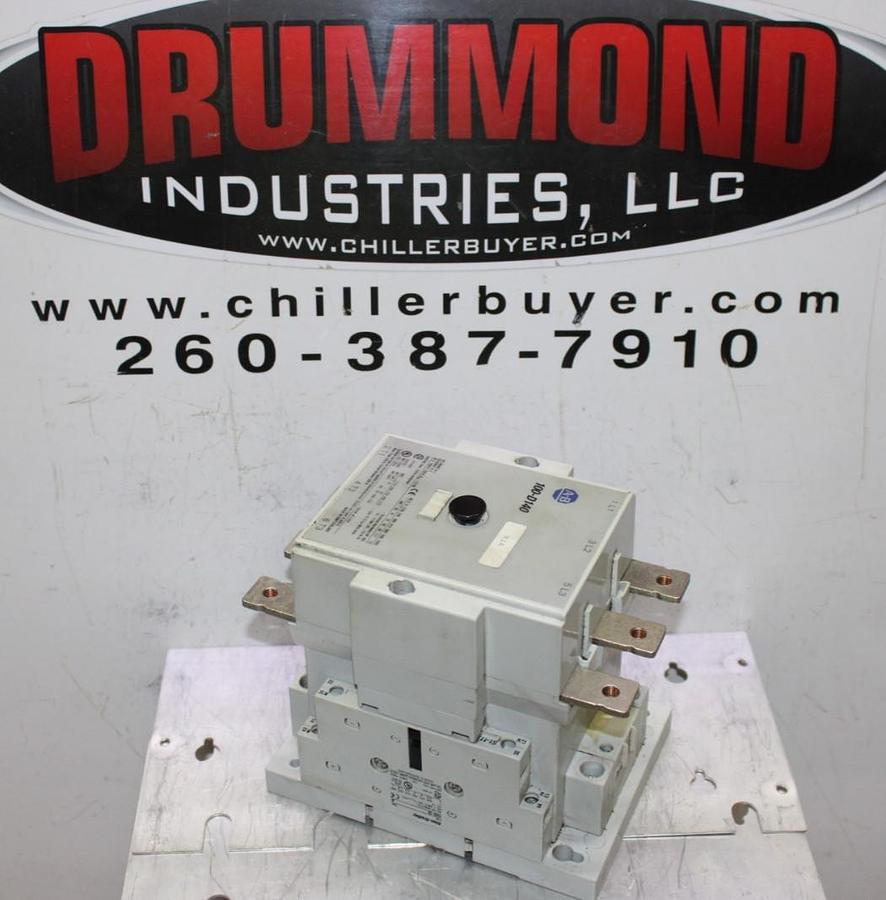 Used ALLEN BRADLEY CONTACTOR 100-D140 200 AMP 600 VAC 3-POLE 125 HP *WARRANTY*