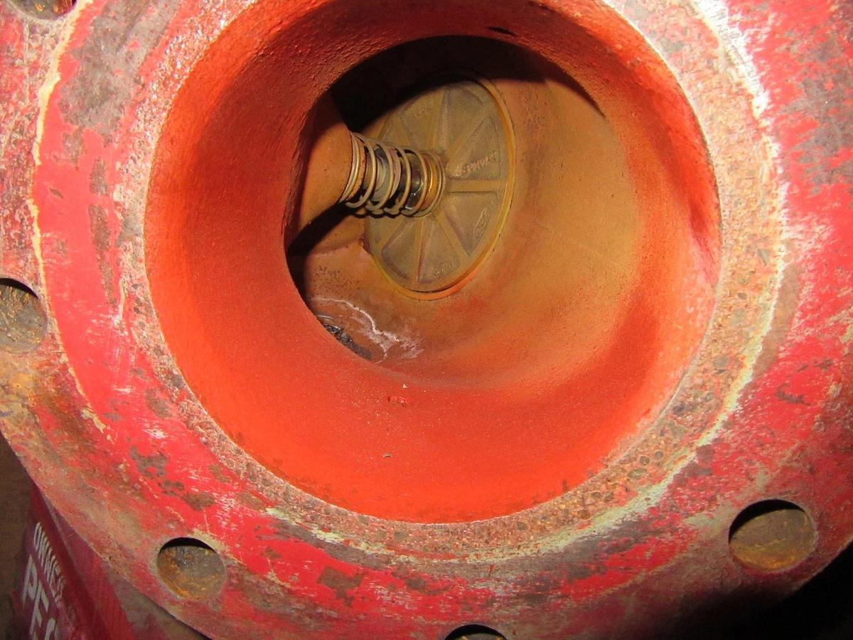 Used ARMSTRONG SPLIT COUPLED VERTICAL PUMP 15HP 1760 RPM 6 IN X 8 IN BALDOR MOTOR