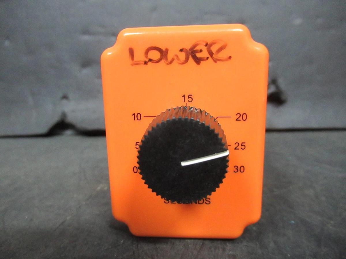 Used ATC TIME DELAY RELAY TUC-120-AKA-030 0-30 SECONDS 120 VAC/DC 10 AMP @ 250 VAC