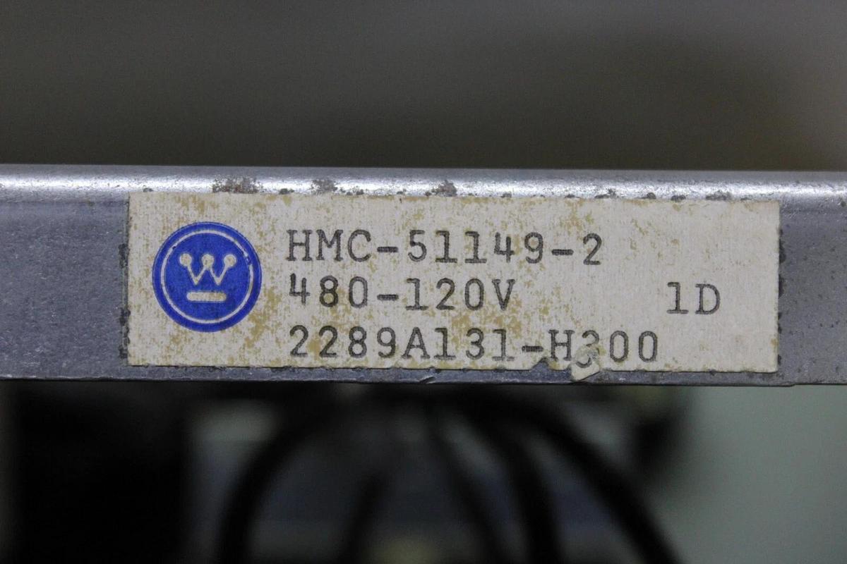 Used WESTINGHOUSE TYPE W MOTOR CONTROL BUCKET 12" SIZE 1 STARTER 27 AMP W/ DOOR