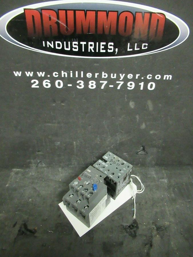 Used ABB STARTER B7-30-10 16 AMP 600 VAC 5 HP W/ T16-2.3 MANUAL MOTOR STARTER