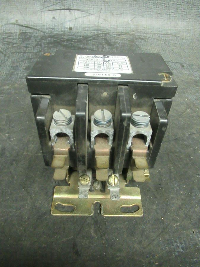 Used 50 AMP FURNAS CONTACTOR 42DE35AF154GC 600 VAC 3 POLE 63 AMP/RES **WARRANTY**