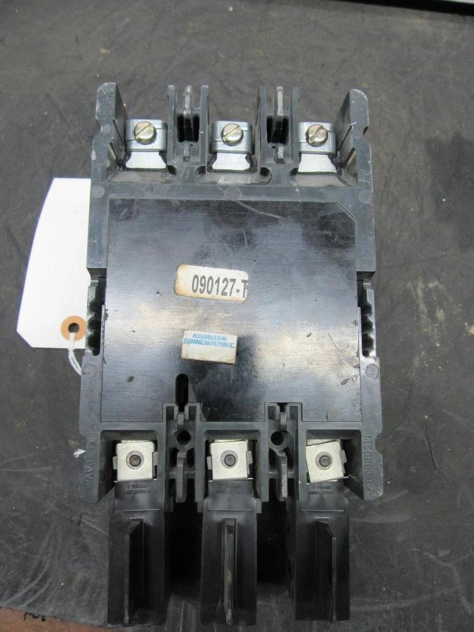 Used CUTLER-HAMMER CIRCUIT BREAKER FD3100K 100 AMP 3-POLE 600 VAC FD-K **WARRANTY**