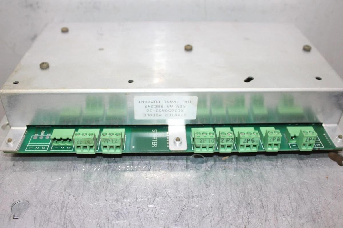 Used TRANE CHILLER STARTER MODULE X13650453-16 REV. AA **WARRANTY INCLUDED**